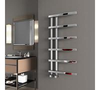 Kingston 500X1000 Polished Chrome Steel Design Towel Warmers
