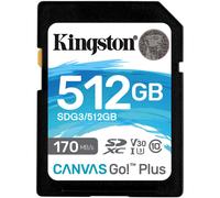 Kingston 512GB Canvas Go! Plus UHS-I SDXC Memory Card