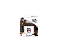 Kingston Canvas React Plus V60 SD 512GB SDXC UHS-II 280R/150W U3 V60 for Full HD/4K