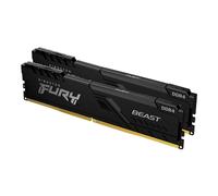 Kingston 64GB 3200MT/s DDR4 CL16 DIMM Kit of 2 FURY Beast Black 2 x 32 GB DDR4 3