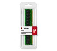 Kingston Technology 64GB, DDR5, 5600MT/s, ECC, Registered, DIMM, CL46, x80, 2RX4, 1.1V, 288-pin