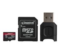 Kingston 64GB Canvas React Plus UHS-II microSDXC Memory Card