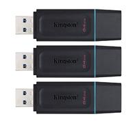 Kingston 64GB DataTraveler Exodia Flash Drive - DTX/64GB (3 Pack)