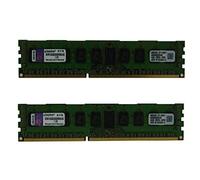 Kingston 8GB (2x4GB) KVR1333D3D8R9S/4G PC3-10600 (DDR3-1333) DDR3 SDRAM ECC Registered 240 Pin 1.5V Server Memory (Pack of 2)