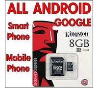 Kingston 8GB Micro SD HC MicroSDHC 8GB Memory Stick For Samsung Galaxy S2 S3 S4 S5 Samsung Galaxy Note2 Note3 Samsung Digital Camera Sony xperia Z Z C6603 XPERIA Z1 Xperia Z1HTC One X HTC One S