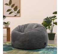 Cord Bean Bag Chair, Luxury Extra Large Classic Dome Adult Beanbag