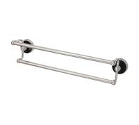 Kingston Brass BA91318C Water Onyx 18-Inch Dual Towel Bar, Polished Chrome