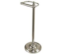 Kingston Brass CC2008 Classic Pedestal Paper Holder, Satin Nickel by Kingston Brass