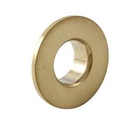 Kingston Brass EVF1117 Made to Match Overflow Hole Cover, Brushed Brass