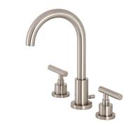 Kingston Brass FSC8928CML Manhattan Widespread Bathroom Faucet with Br