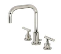 Kingston Brass FSC8939CML Manhattan Widespread Bathroom Faucet with Br