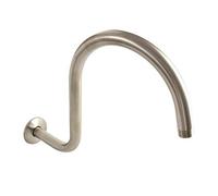 Kingston Brass K114C8 Restoration 14-Inch Shower Arm and Flange, Brushed Nickel