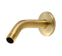 Kingston Brass K150K7SB Trimscape 6-Inch Shower Arm with Flange, Brushed Brass