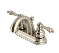 Kingston Brass KB5618AL Restoration 4-Inch Centerset Lavatory Faucet, Satin Nickel