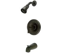 Kingston Brass KB6635CML Manhattan Single-Handle Tub and Shower Faucet