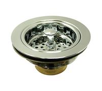 Kingston Brass KBS1001 Cast Heavy Duty Basket Strainer, Polished Chrome