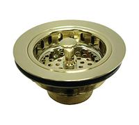 Kingston Brass KBS1002 Cast Heavy Duty Basket Strainer, Polished Brass