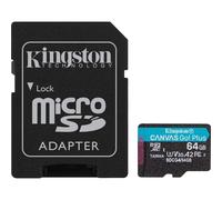 Kingston Canvas Go Plus SDCG4/256GB 256GB Micro SD Card, UHS-1 (U3)