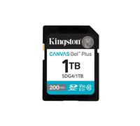 Kingston Canvas Go Plus SDXC Memory Card Gen4 200MB/s C10 UHS-I U3 V30 1TB-SDG4/1TB