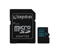 Kingston Canvas Go SDCG2/32GB MicroSD Card Capturing Life on the Move, Class 10 UHS-I U3, SD Adapter Included
