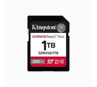 Kingston Canvas React Plus 128GB 256GB 512GB 1TB V60 SD Memory Card 280MB/s
