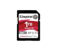 Kingston Canvas React Plus V60 SD 1TB SDXC UHS-II 280R/150W U3 V60 for Full HD/4K