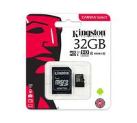 Kingston Canvas Select 32GB/64GB/128GB MicroSD Class 10 UHS-1 With Adapter-UK