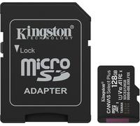 Kingston Canvas Select Plus 128 GB microSDXC Memory Card - Gen 3, 150 MB/s, A1, with Adapter
