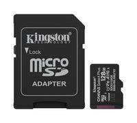 Kingston Technology 128GB microSDXC Canvas Select Plus Gen3 150MB/s A1 Card + Adapter