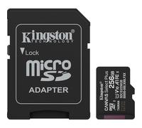 Kingston Canvas Select Plus 256GB Micro SD Claad 10 UHS-I Flash Card