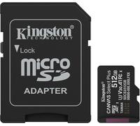 Kingston 512GB Micro SD Canvas Select Plus Class 10 - SDCS3/512GB in Black | Size: 128 GB & above Kingston Black 128 GB & above
