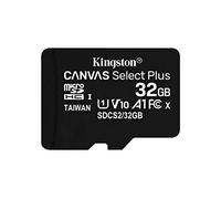 Kingston Canvas Select Plus microSD Card SDCS2/32 GB-3P1A Class 10 (3 x cards, SD Adapter Included)