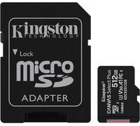 Kingston Canvas Select plus Microsd Card SDCS2/512 GB Class 10 (SD Adapter Inclu