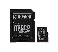 Kingston Canvas Select Plus microSD Card SDCS2/512 GB Class 10 (SD Adapter Included)