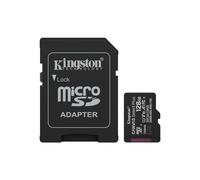 Kingston Canvas Select Plus microSD Memory Card 128GB microSDXC Gen3 150MB/s A1 Card + Adapter - SDCS3/128GB