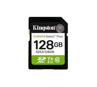 Kingston Canvas Select Plus SD Memory Card 128GB SDXC Gen3 150MB/s C10 UHS-I U1 V10 - SDS3/128GB