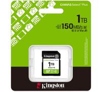 Kingston Technology 1TB SDXC Canvas Select Plus Gen3 150MB/s C10 UHS-I