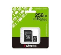 Kingston Canvas Select Plus SD Memory Card 256GB SDXC Gen3 150MB/s C10 UHS-I U1 V10 - SDS3/256GB