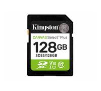 Kingston Canvas Select Plus SDS3/128GB V30 128GB SD Class 10 UHS-I U3 Flash Card