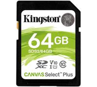 Kingston Canvas Select Plus SDXC 100MBs Class 10 64GB