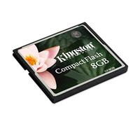 Kingston CF/8GB 8 GB Compact Flash Memory Card, Multi-Colour