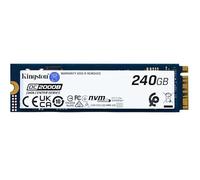 Kingston Data Center DC2000B PCIe 4.0 NVMe M.2 2280 240GB Enterprise SSD (Non-Heatsink) - SEDC2000BYM8/240G