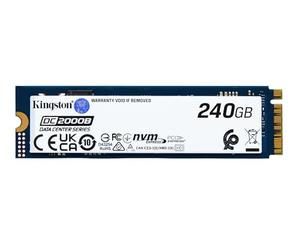 Kingston Data Center DC2000B PCIe 4.0 NVMe M.2 2280 240GB Enterprise SSD (Non-Heatsink) - SEDC2000BYM8/240G