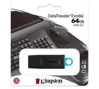 Kingston Data Traveler Exodia DTX/M/ONYX USB 3.2 GEN 1 Memory Stick Flash Drive