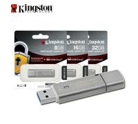 Kingston Data Traveler Locker + G3 64 32 16GB USB 3.0 Encrypted Secure Drive