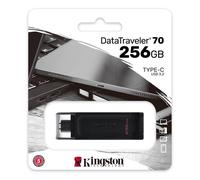 Kingston DataTraveler 70 256GB USB 3.0 Type-C Flash Memory Drive, USB 3.2 Gen 1