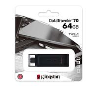 Kingston DT70/64GB 64GB USB-C 3.2 Gen 1 DataTraveler 70 Flash Drive - Kingston Technology