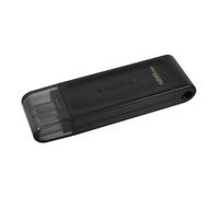 Kingston DataTraveler 70 - DT70/128GB USB-C Flash Drive Black