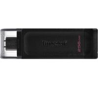 Kingston DataTraveler 70 - DT70/256GB USB-C Flash Drive Black