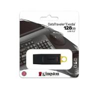 Kingston Exodia 128GB USB 3.2 Gen 1 Flash Drive - Protective Cap & Keyring